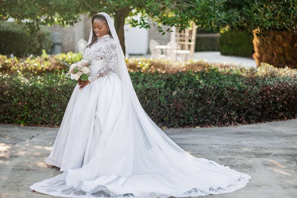 Bridal portrait