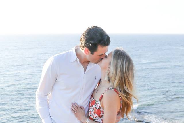A sweet kiss