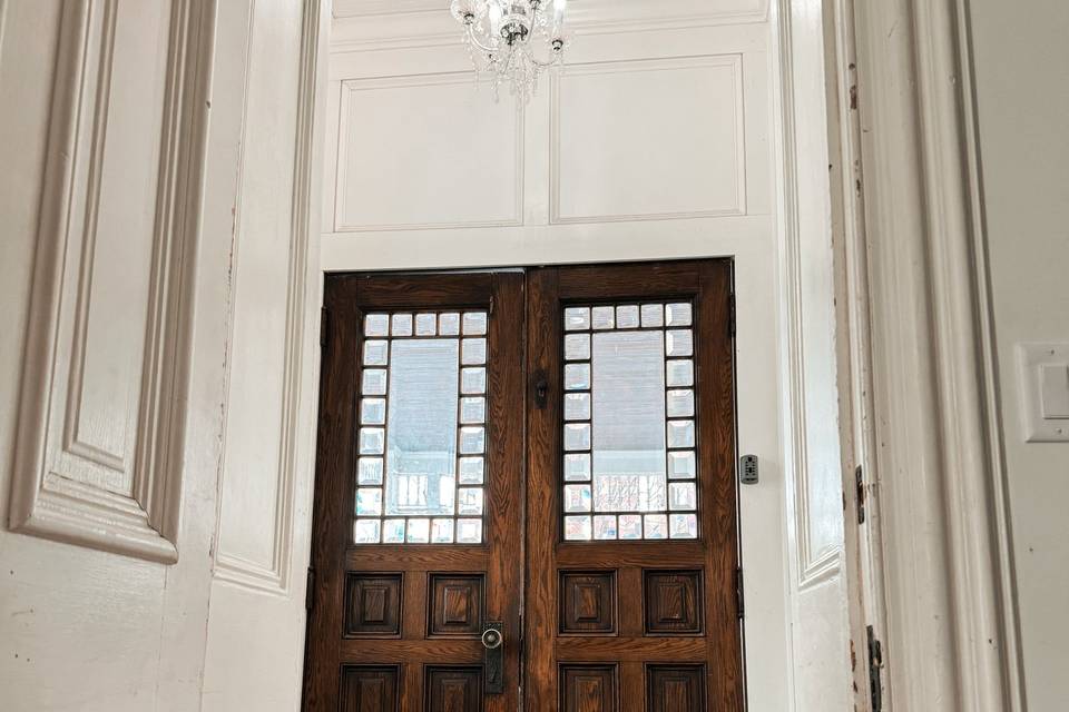 Beautiful double doors