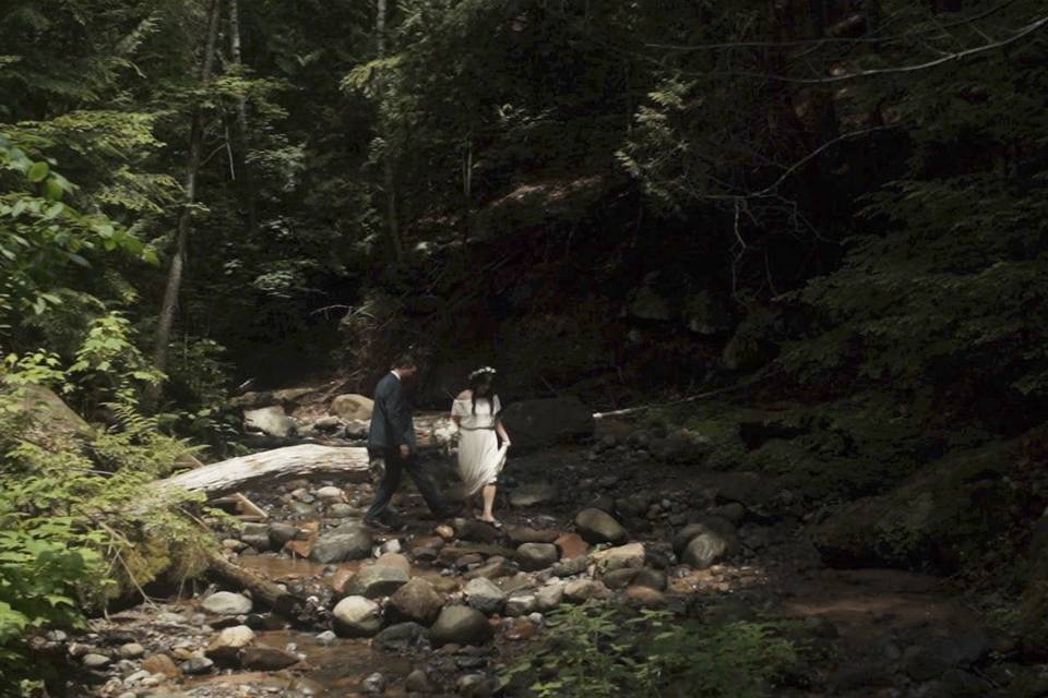 North Shore Wedding - Stroll In The Woods