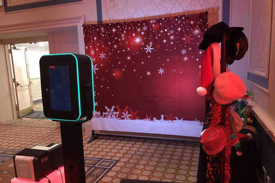 Christmas with the LED Booth