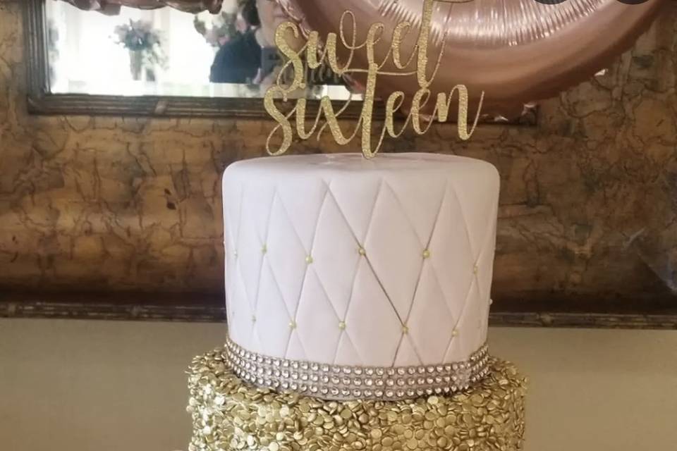 Gold and Pink