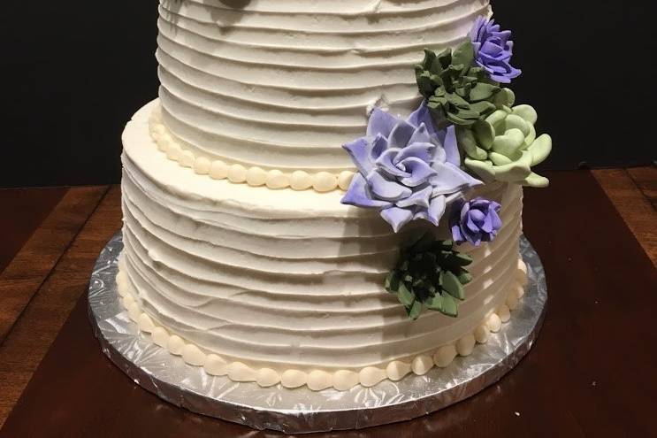 Ridge Texture Buttercream