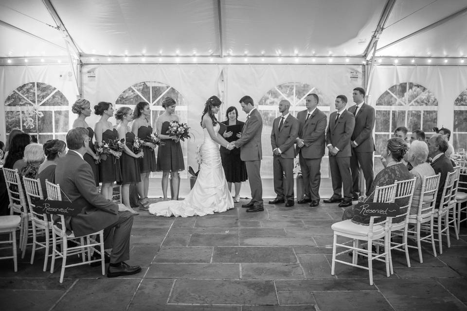 Indoor ceremony