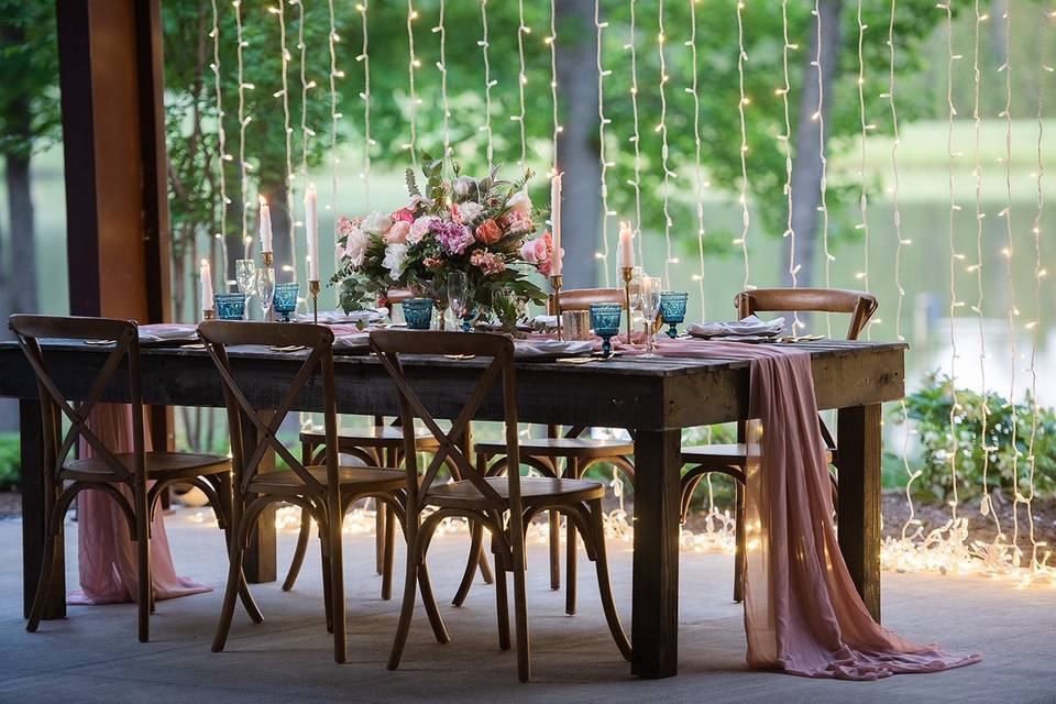 Blushing Tablescape