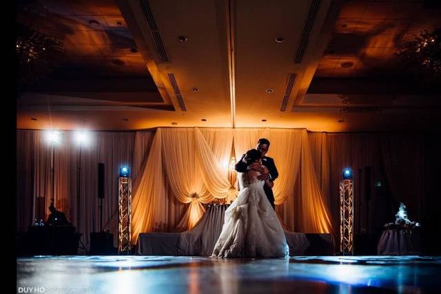 Couple dancing