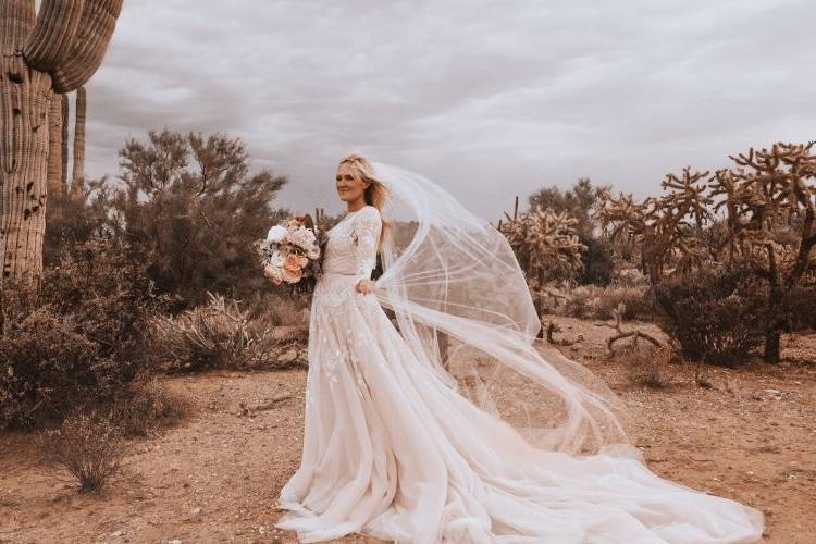 Bridal portrait