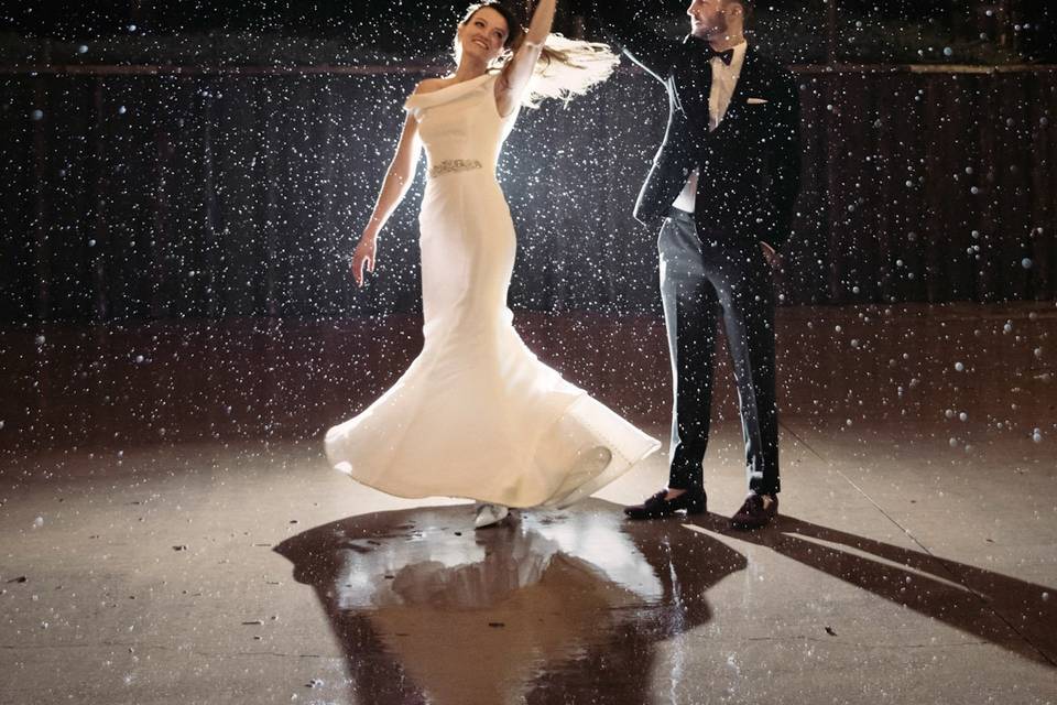 Dancing in the rain