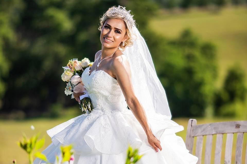 The beautiful bride!