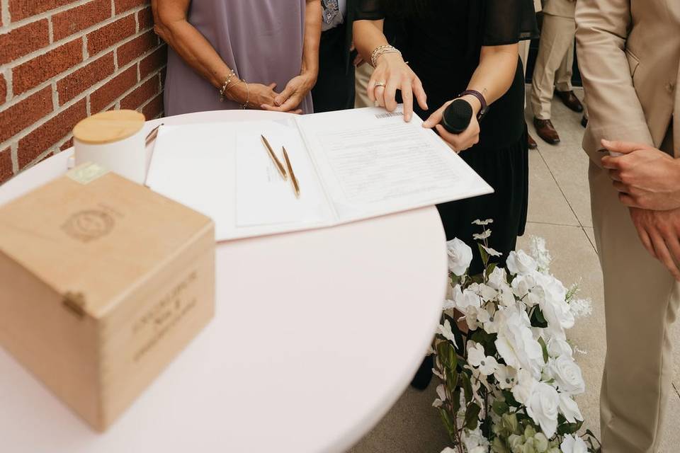 Signing license