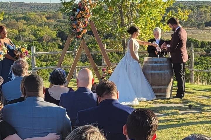 Sand ceremony