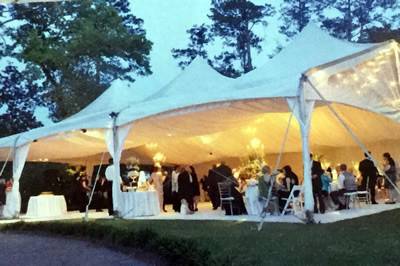 Tented outdoor venue