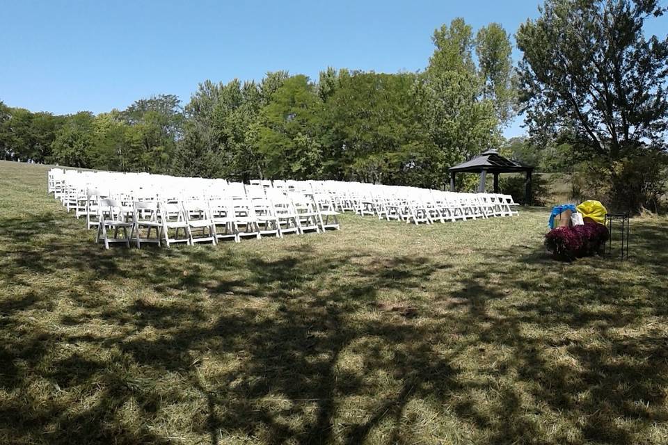 Chairs setting