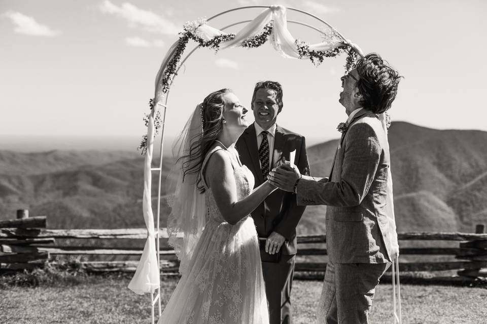 Blue Ridge Mountain Elopement