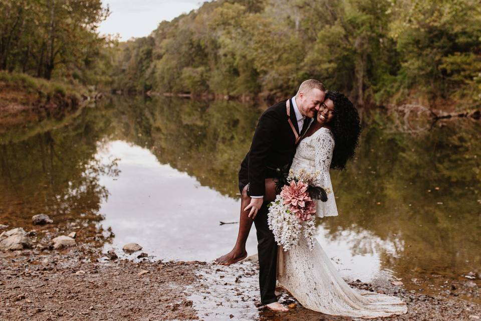 Intimate Rivanna Elopement