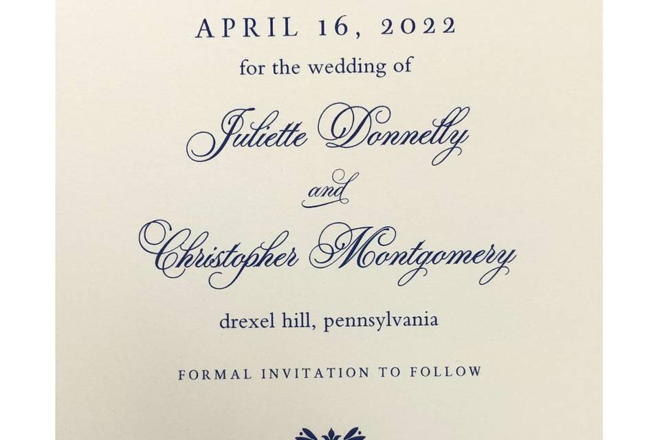 Wedding Invitations