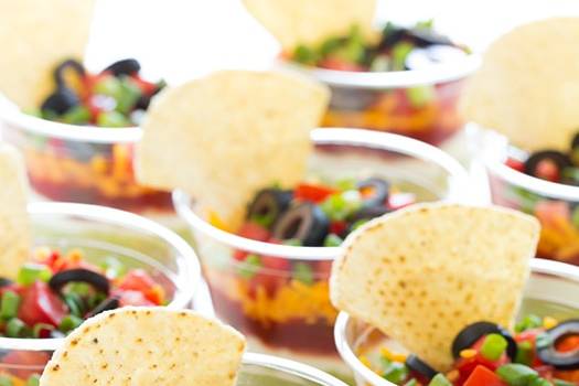 7 layer Dip Cups