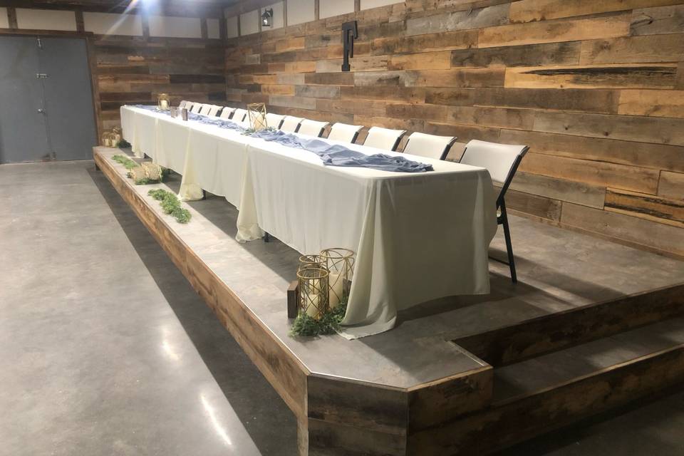 Wedding Party Table