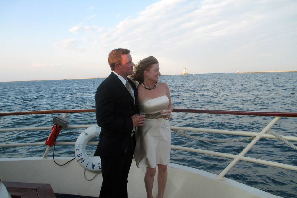 Boat wedding