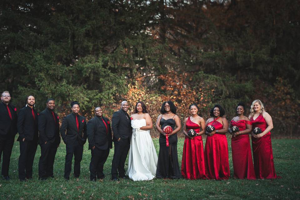 Peta & Her Bridesmaids