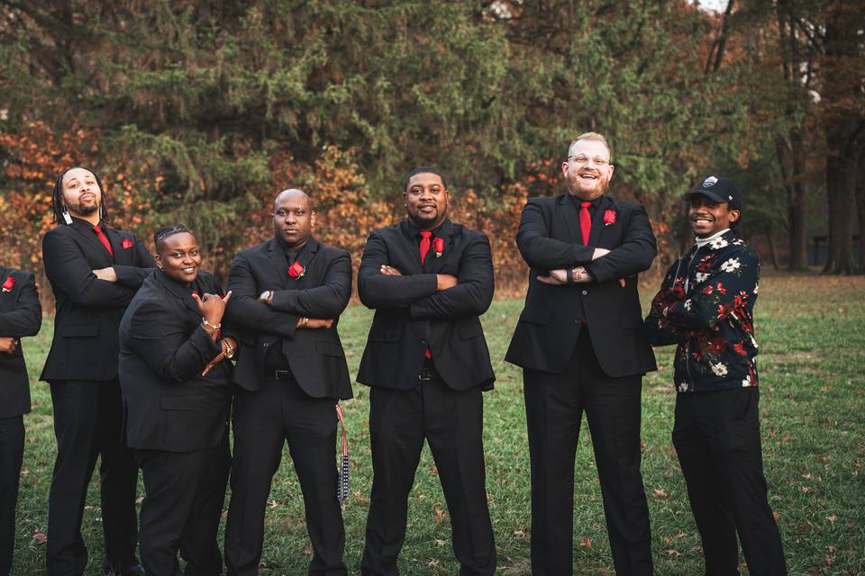 David & The Groomsmen