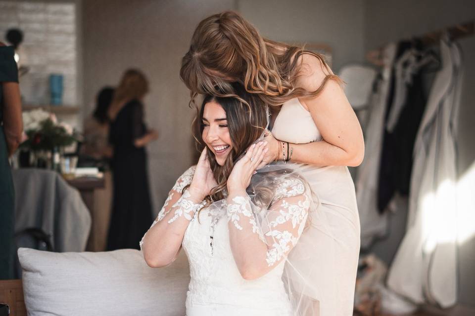 Getting ready photos