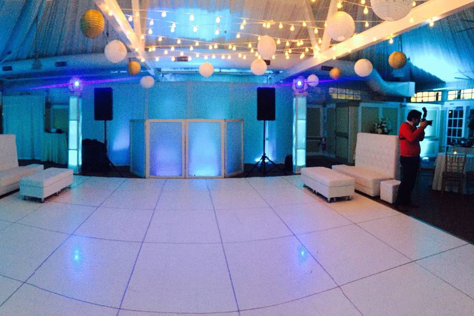 Custom Dance FloorLounge Furniture and Decor