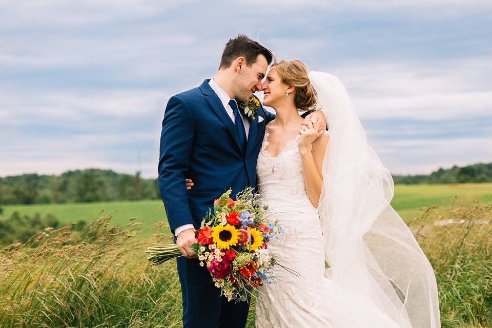 White Barn Wedding