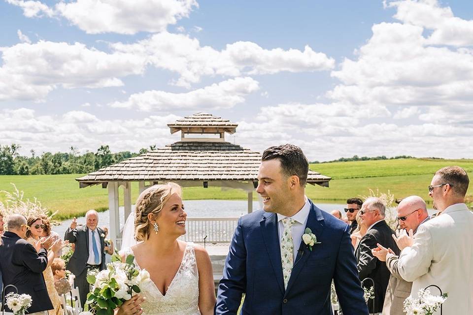 White Barn Wedding