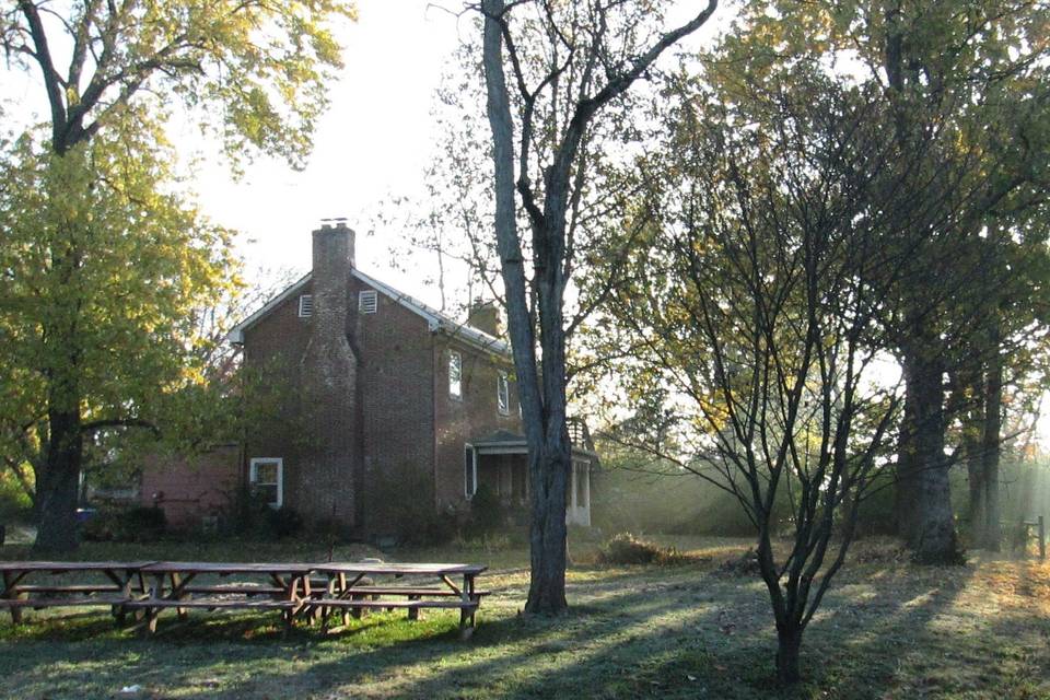 Allen House in Morning Sunlight