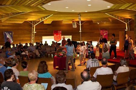 Our Sanctuary can comfortably seat over 200 guests.