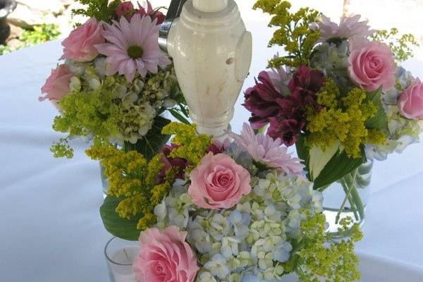 Bridal shower centerpieces