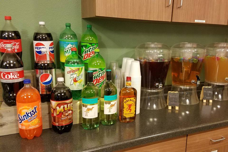 Signature Drinks at work party