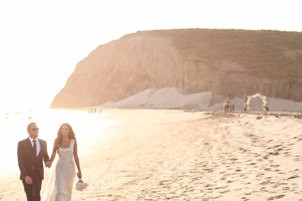 Santa Barbara Beach wedding