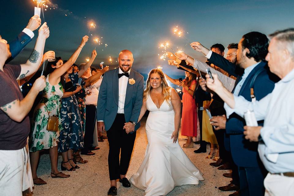 Just married on Block Island