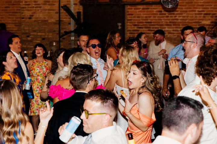 Packed dance floor