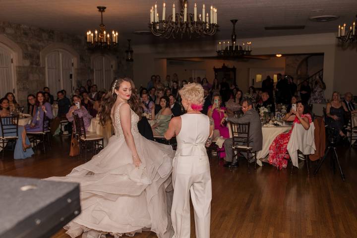 Brides' moment