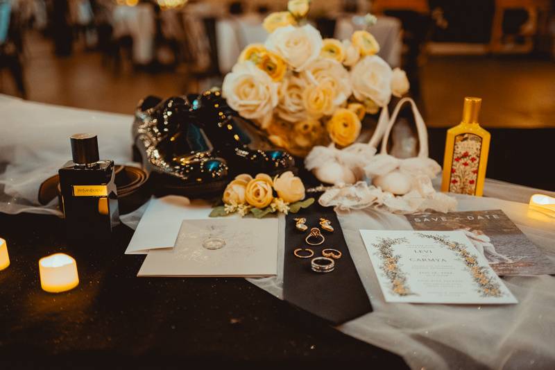 Detail photos flatlay