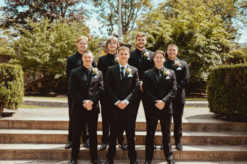 Groomsman portrait