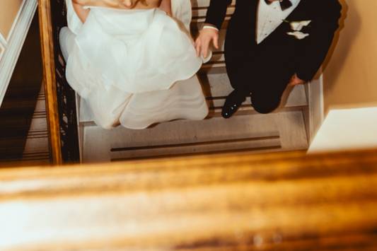 Vintage Style Couples Portrait