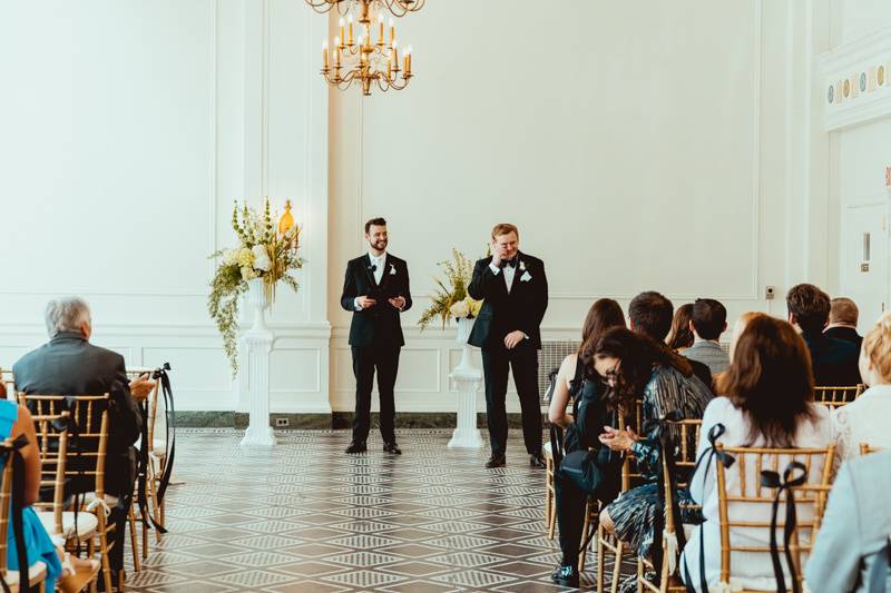 Groom's Reaction to Bride