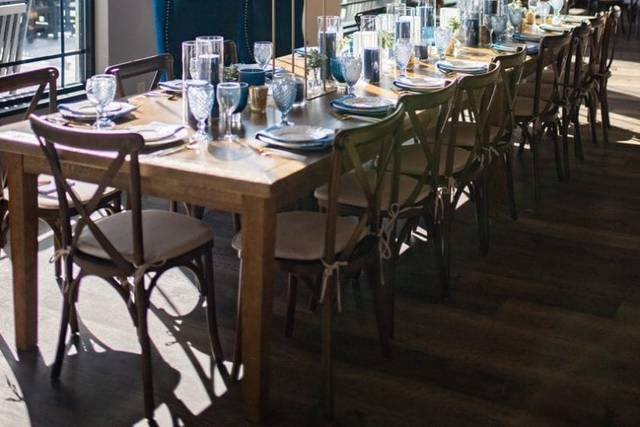 Modern and bright event space