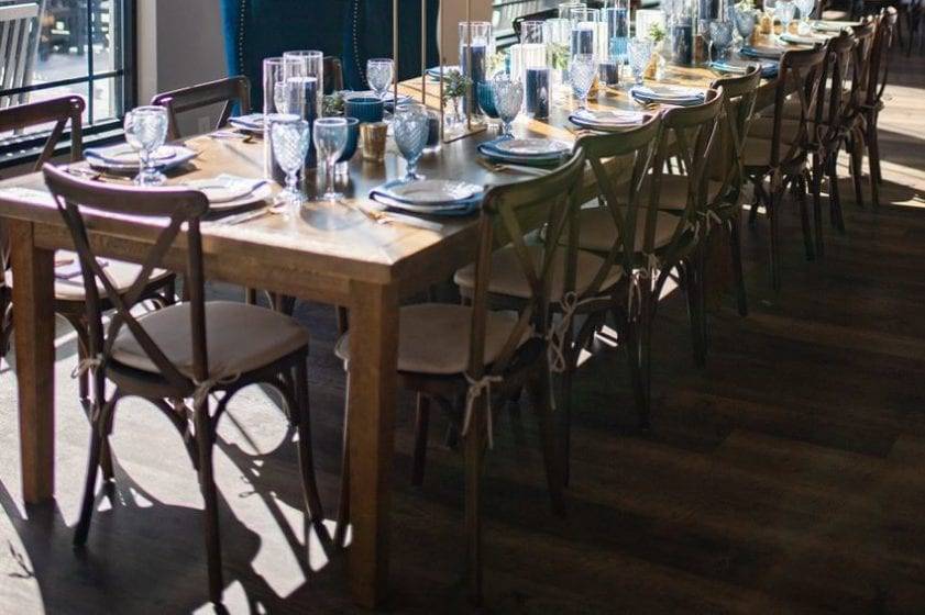 Modern and bright event space