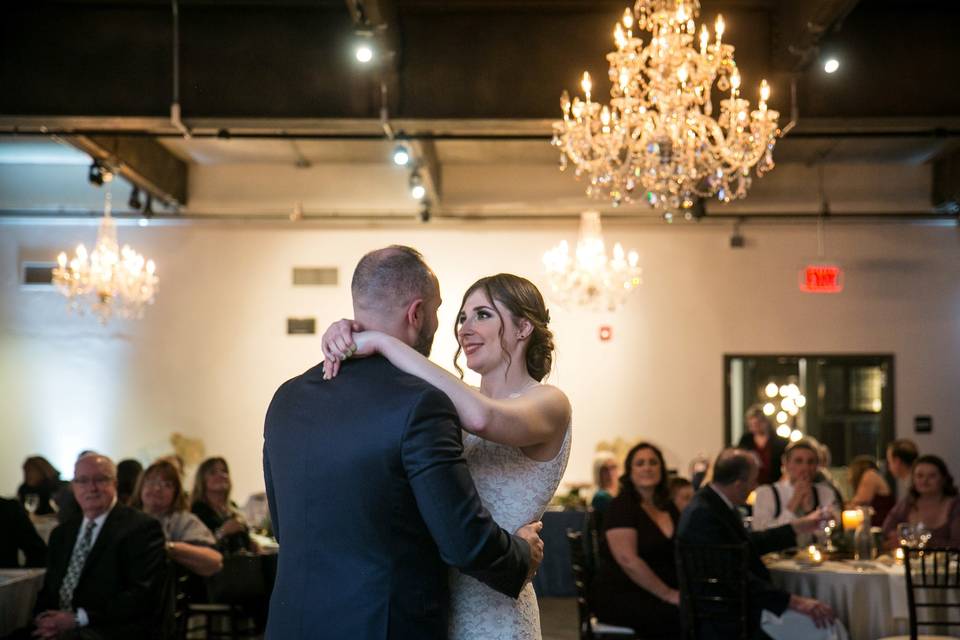 Hair and make-up for bride