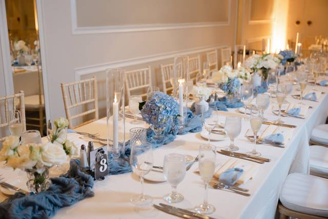 Blue Tablescape