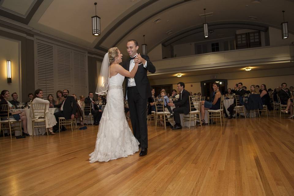 Couple dancing