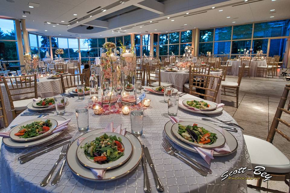 Wedding tablescape