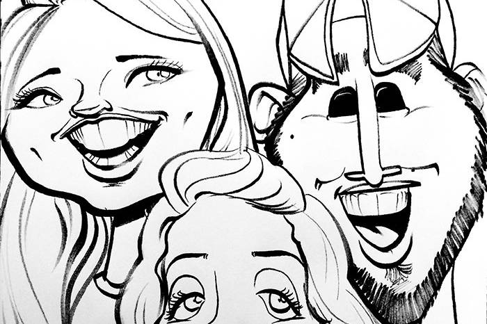 Group caricature