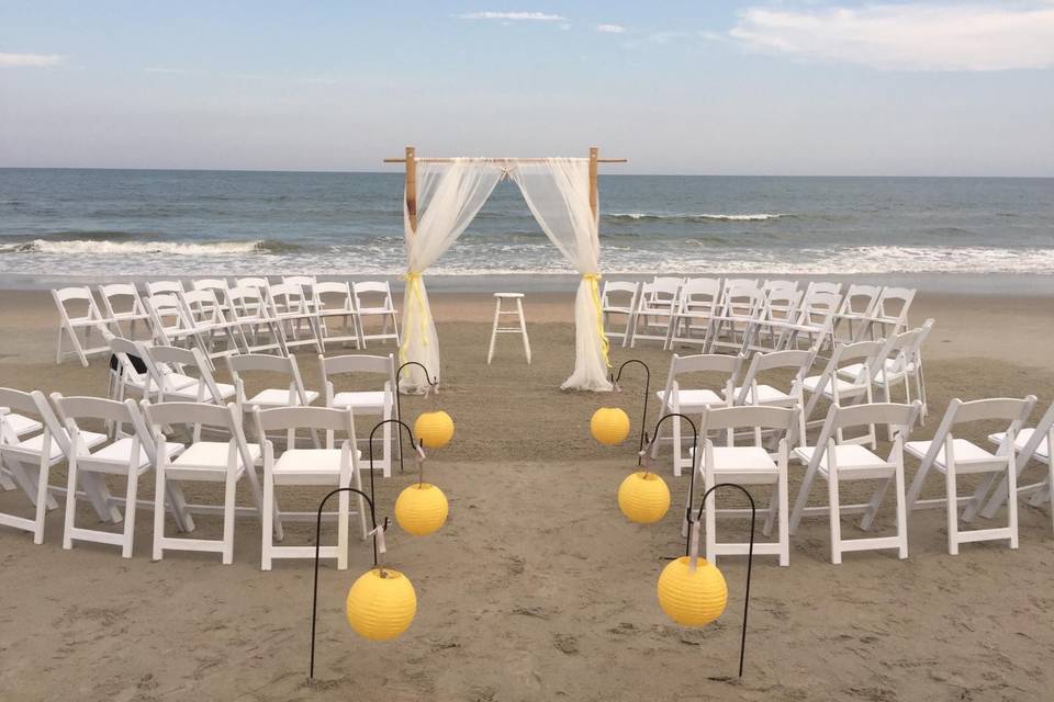 Ceremony set-up