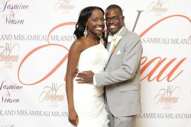 Wedding backdrops, Bride & Groom